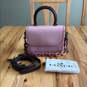 Coach Rogue Colorblock Top Handle Bag NWOT